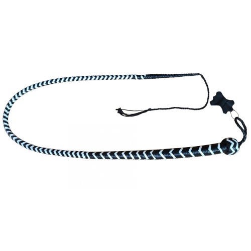 bicz biały czarny węzeł 150cm12816