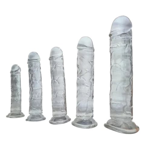 průhledné dildo