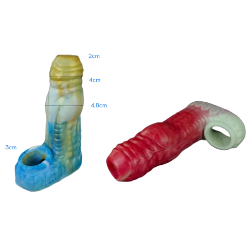 Dračí pouzdro penisu ovevřené prodloužení penisu