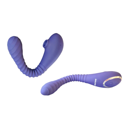 Багатофункціональний гнучкий вібратор Evolved Bendable Sucker