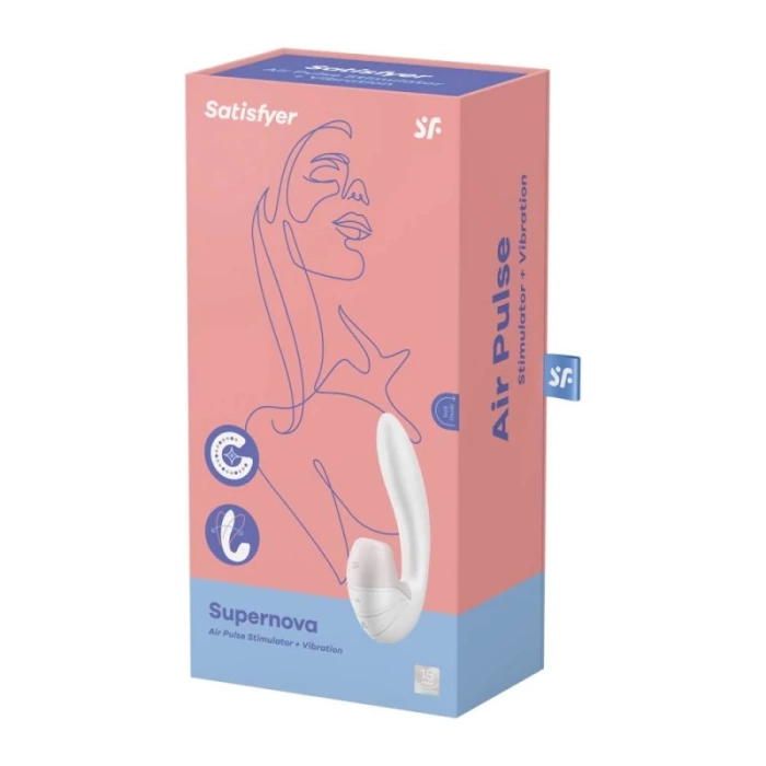 Satisfyer vibrátor Supernova White - Obrázek 8