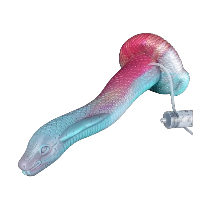 Cobra dildo stříkací silikon
