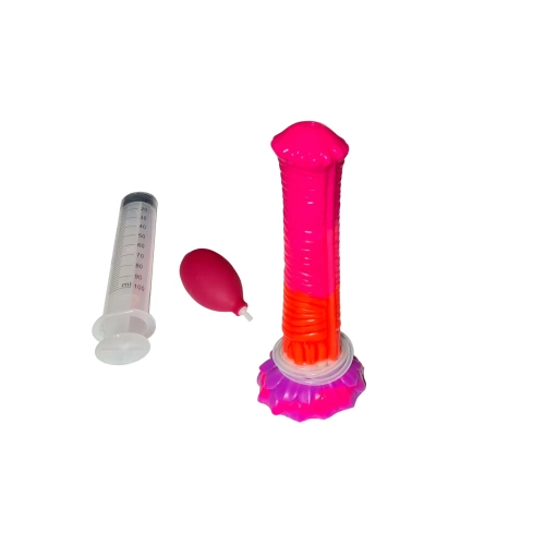 Koňské stříkací svítící dildo 256lum 27*5,5cm