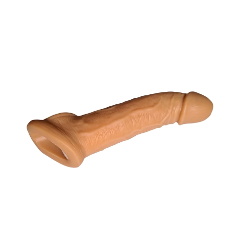 Realistické penis pouzdro se zvednutým žaludem