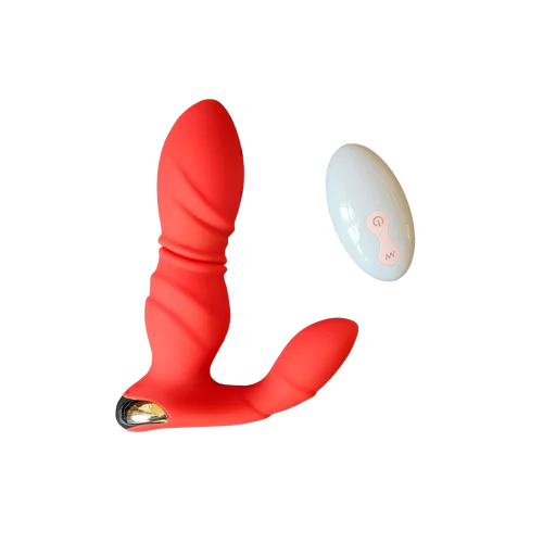 vibrační masér prostaty, dálkové ovládaní