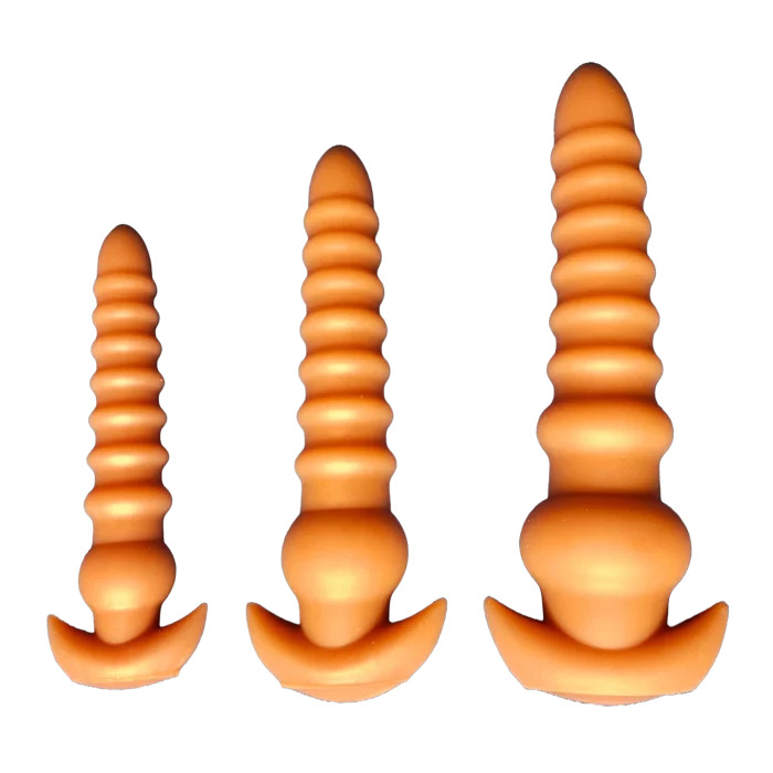 Bouchon anal plus large avec une expansion progressive.