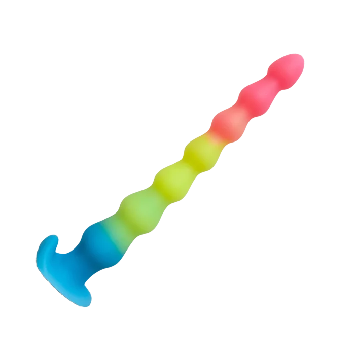 Duhový anální kolík luminescenční
