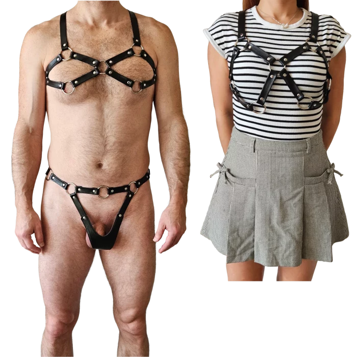 BDSM Leder Sklave Sklavin Vorhaut