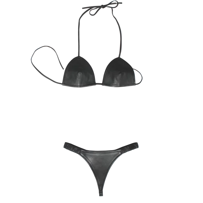 sutien din piele, chilotei din piele piele de calitate, lenjerie