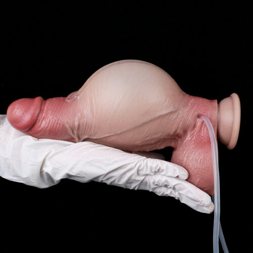 nafukovací dildo stříkací Maniac