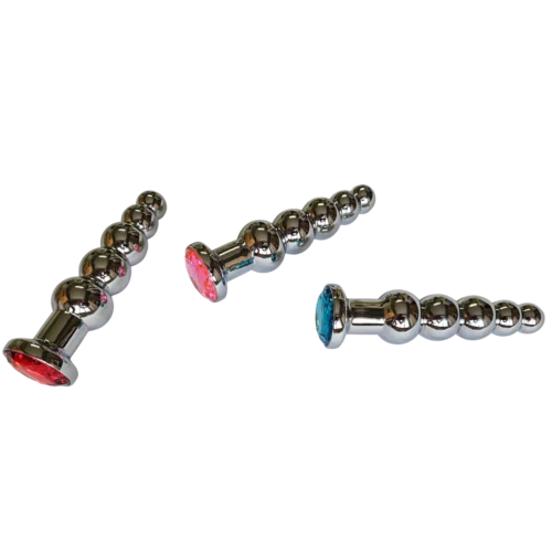 Dlouhý kovový anální kolík do každého zadečku