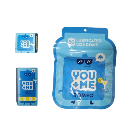 3ks /12 ks  50ks extra lubrikovaných kondomů You me Primeros